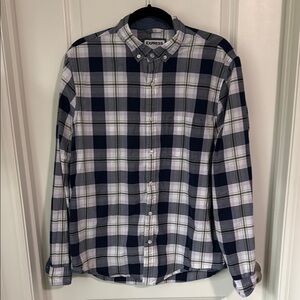 Express Men's plaid shirt